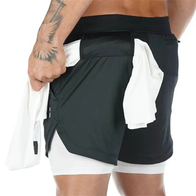 Shorts 2 em 1 para Exercícios