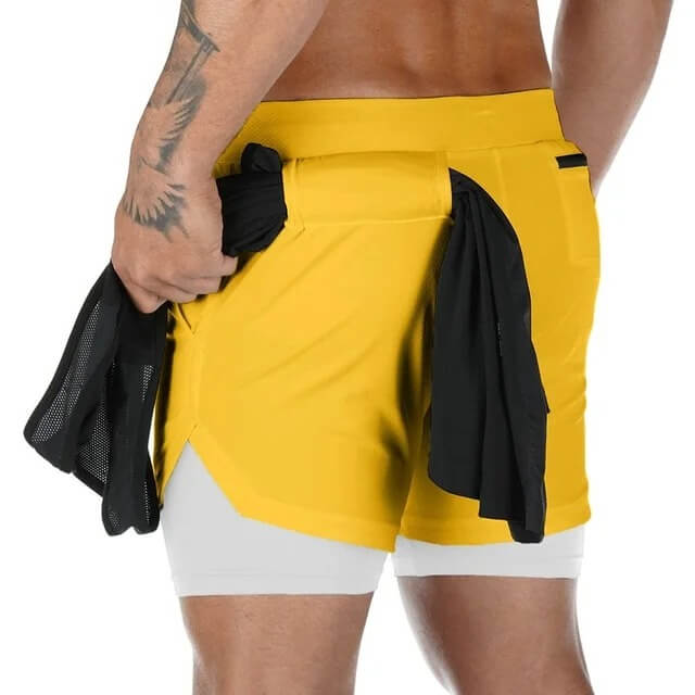 Shorts 2 em 1 para Exercícios