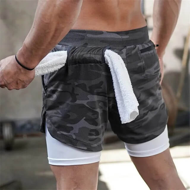 Shorts 2 em 1 para Exercícios