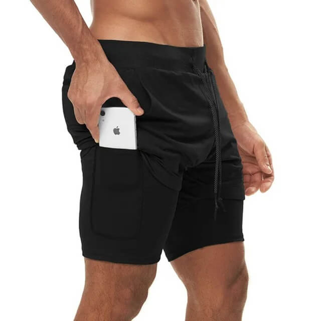 Shorts 2 em 1 para Exercícios